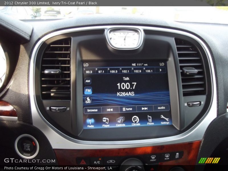 Ivory Tri-Coat Pearl / Black 2012 Chrysler 300 Limited