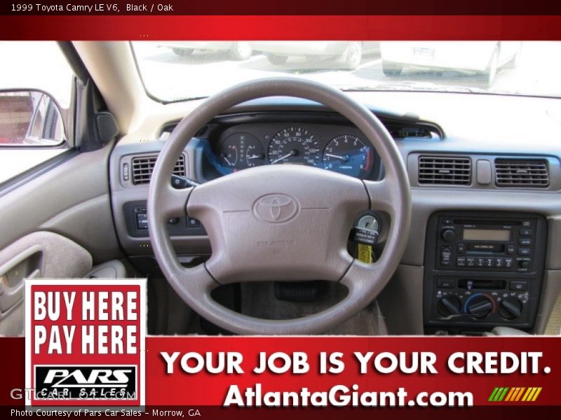 Black / Oak 1999 Toyota Camry LE V6