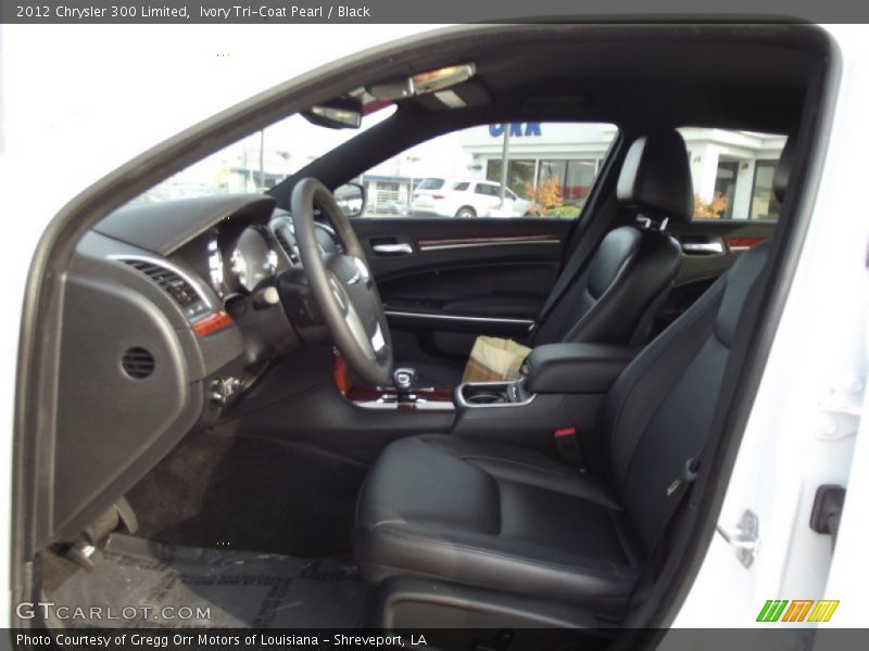 Ivory Tri-Coat Pearl / Black 2012 Chrysler 300 Limited
