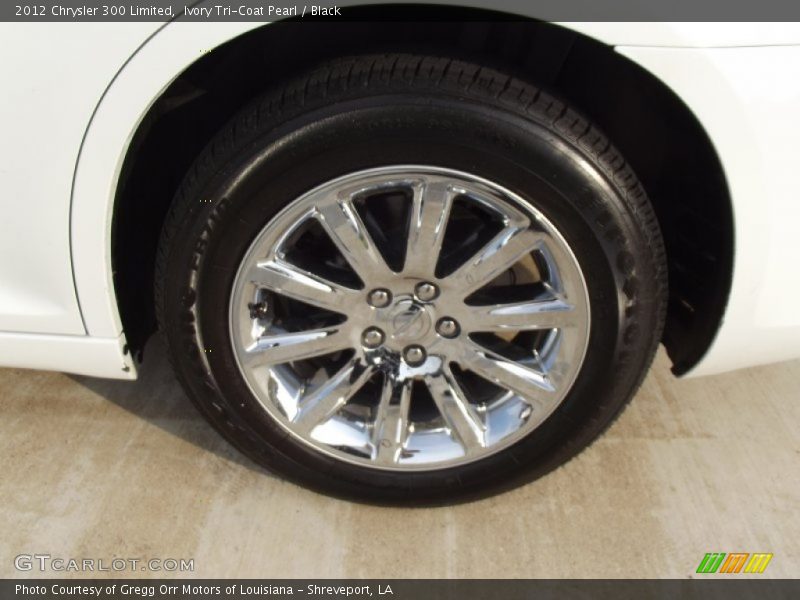 Ivory Tri-Coat Pearl / Black 2012 Chrysler 300 Limited
