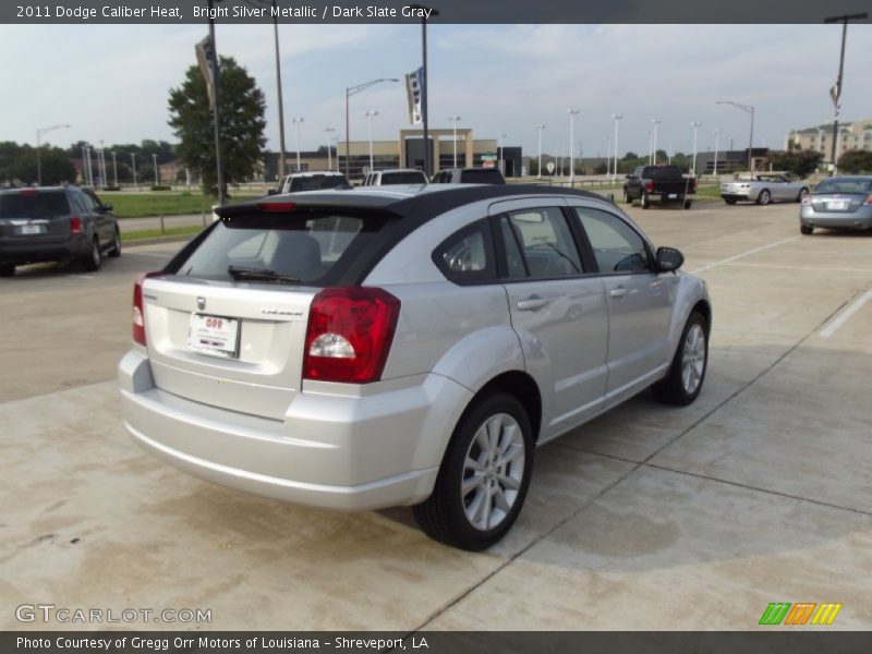 Bright Silver Metallic / Dark Slate Gray 2011 Dodge Caliber Heat