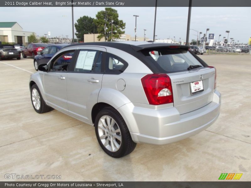 Bright Silver Metallic / Dark Slate Gray 2011 Dodge Caliber Heat