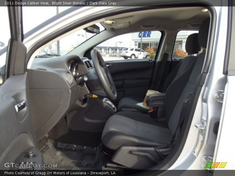 Bright Silver Metallic / Dark Slate Gray 2011 Dodge Caliber Heat