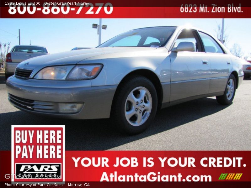 Oyster Gray Pearl / Grey 1999 Lexus ES 300