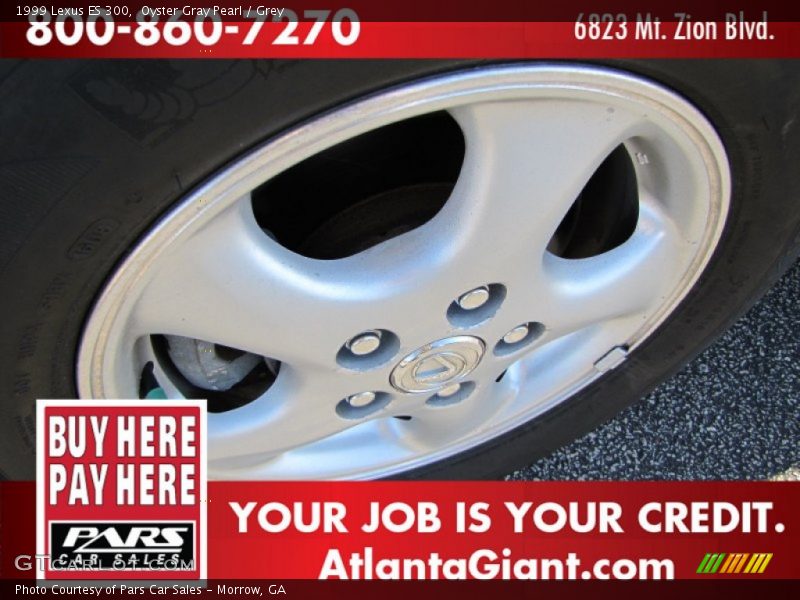 Oyster Gray Pearl / Grey 1999 Lexus ES 300