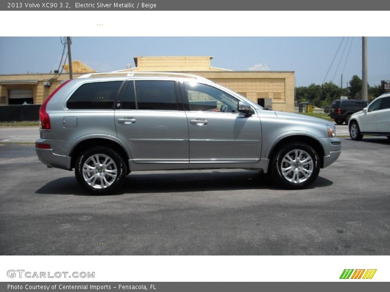 Electric Silver Metallic / Beige 2013 Volvo XC90 3.2
