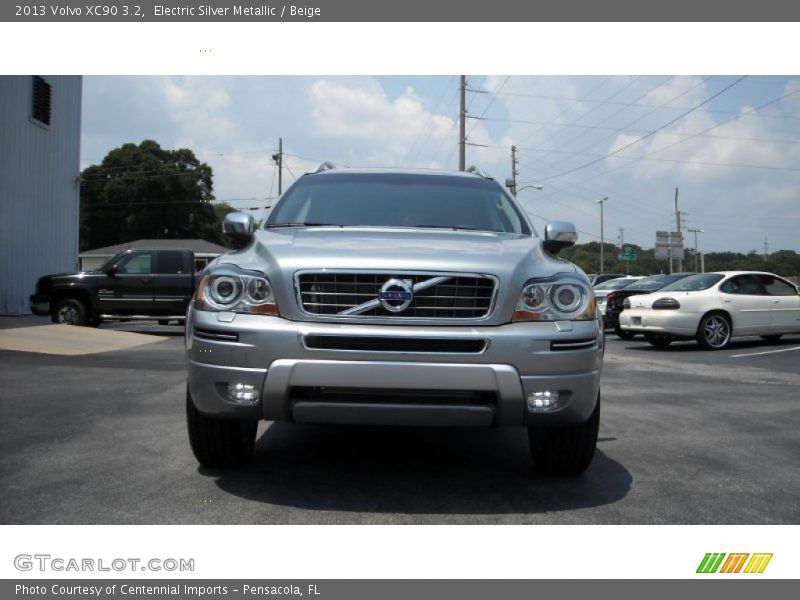 Electric Silver Metallic / Beige 2013 Volvo XC90 3.2