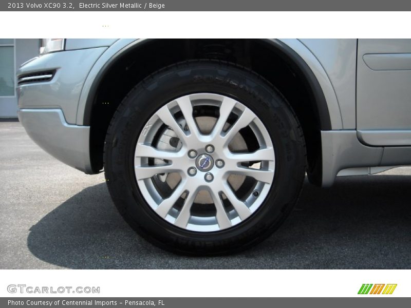 Electric Silver Metallic / Beige 2013 Volvo XC90 3.2