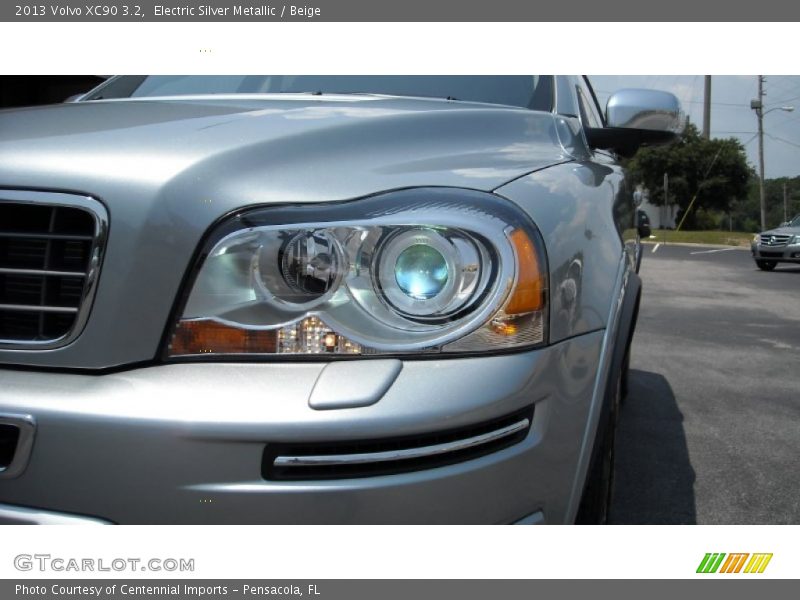 Electric Silver Metallic / Beige 2013 Volvo XC90 3.2
