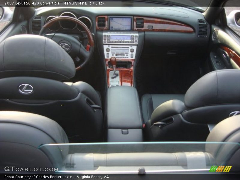 2007 SC 430 Convertible Black Interior