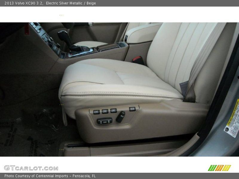 Electric Silver Metallic / Beige 2013 Volvo XC90 3.2