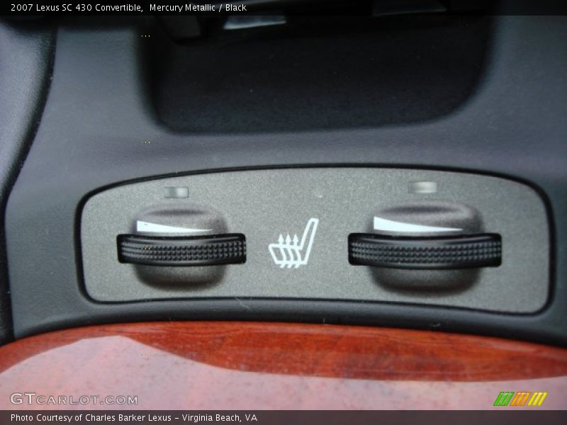 Controls of 2007 SC 430 Convertible