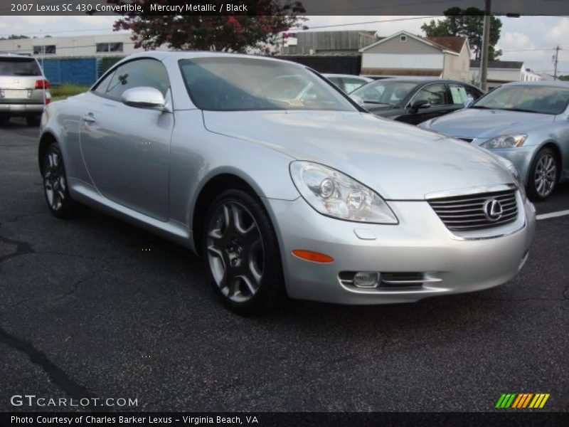 Front 3/4 View of 2007 SC 430 Convertible