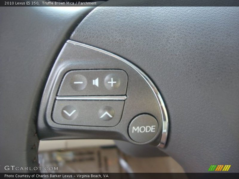 Controls of 2010 ES 350