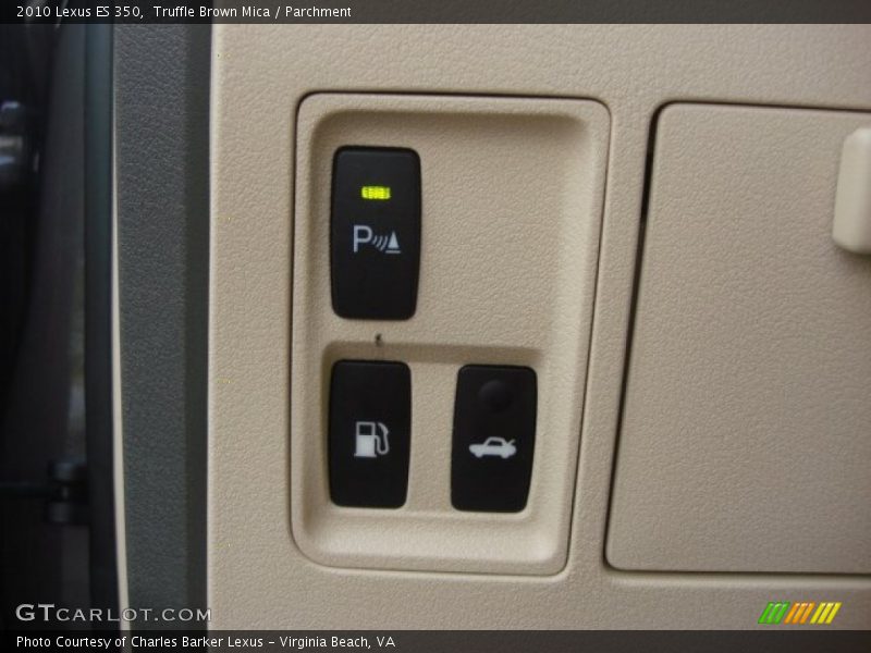 Controls of 2010 ES 350