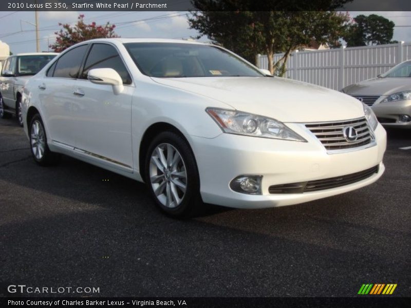 Starfire White Pearl / Parchment 2010 Lexus ES 350