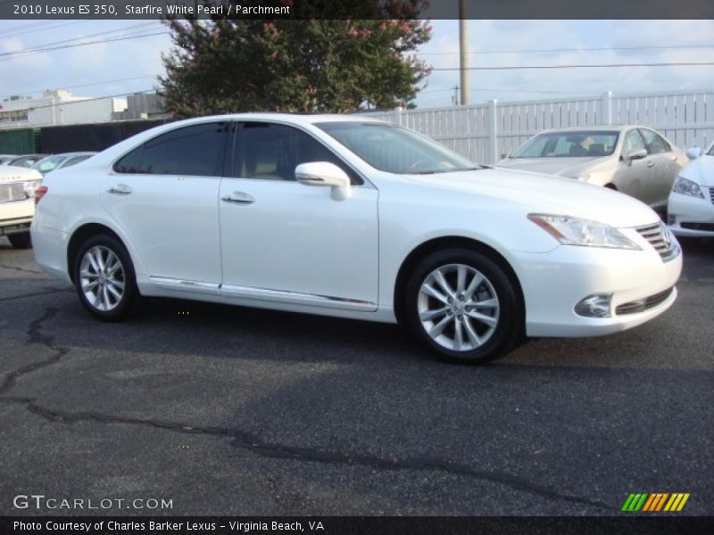 Starfire White Pearl / Parchment 2010 Lexus ES 350