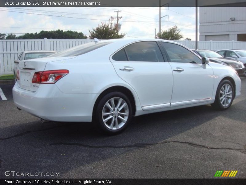 Starfire White Pearl / Parchment 2010 Lexus ES 350