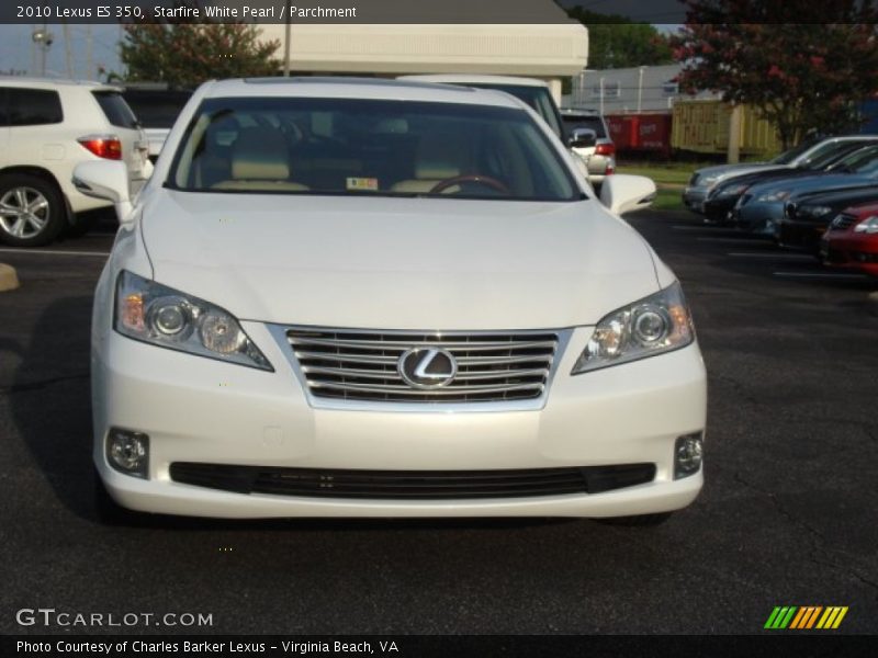 Starfire White Pearl / Parchment 2010 Lexus ES 350