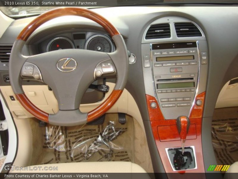 Dashboard of 2010 ES 350