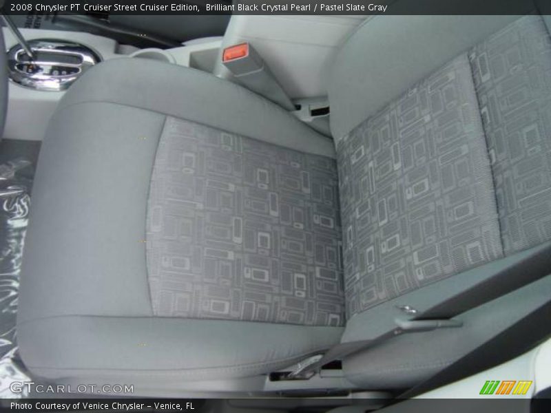 Brilliant Black Crystal Pearl / Pastel Slate Gray 2008 Chrysler PT Cruiser Street Cruiser Edition