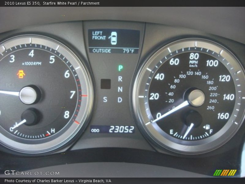  2010 ES 350 350 Gauges