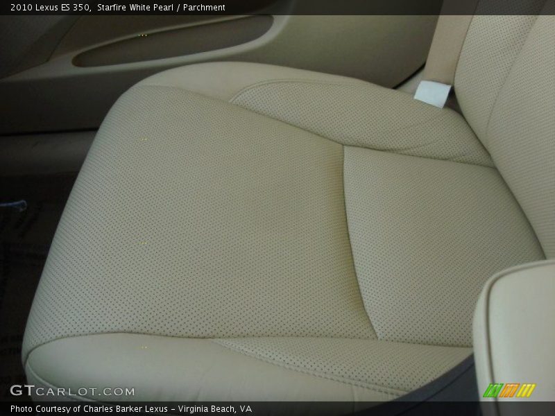 Starfire White Pearl / Parchment 2010 Lexus ES 350