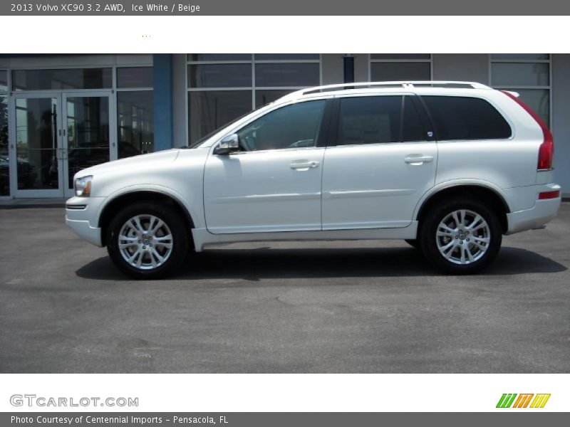 Ice White / Beige 2013 Volvo XC90 3.2 AWD