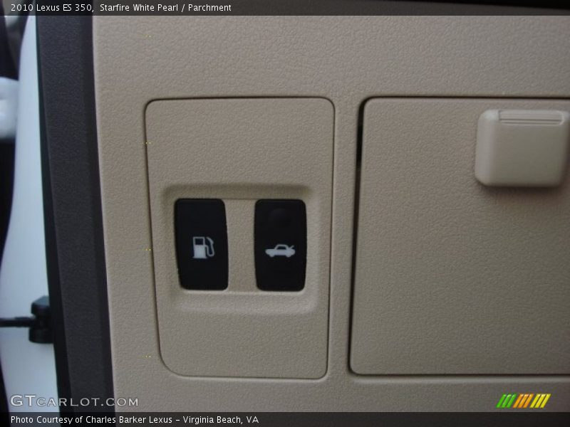 Starfire White Pearl / Parchment 2010 Lexus ES 350
