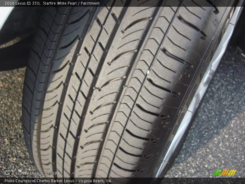 Starfire White Pearl / Parchment 2010 Lexus ES 350