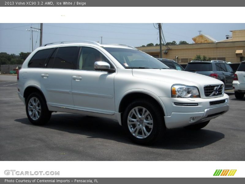 Ice White / Beige 2013 Volvo XC90 3.2 AWD