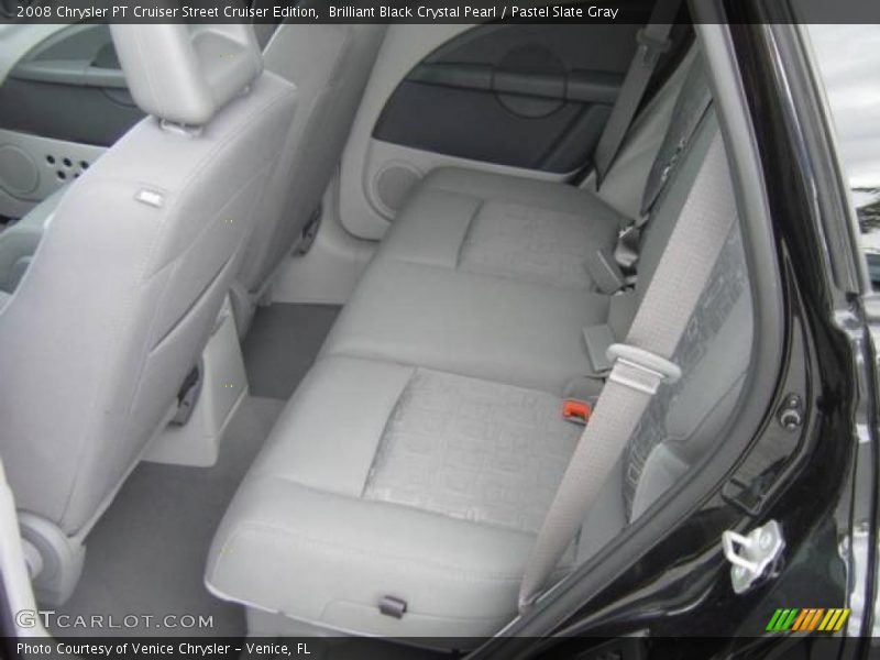 Brilliant Black Crystal Pearl / Pastel Slate Gray 2008 Chrysler PT Cruiser Street Cruiser Edition