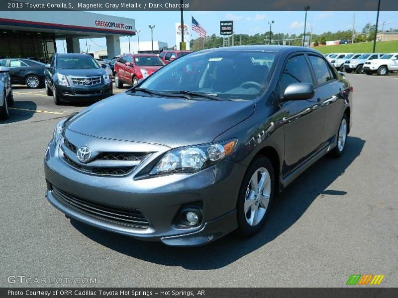 Magnetic Gray Metallic / Dark Charcoal 2013 Toyota Corolla S