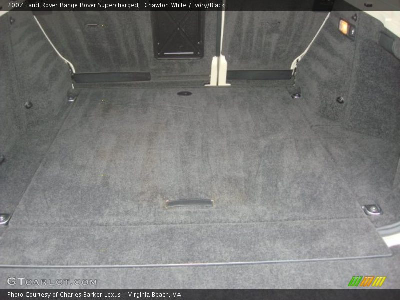Chawton White / Ivory/Black 2007 Land Rover Range Rover Supercharged