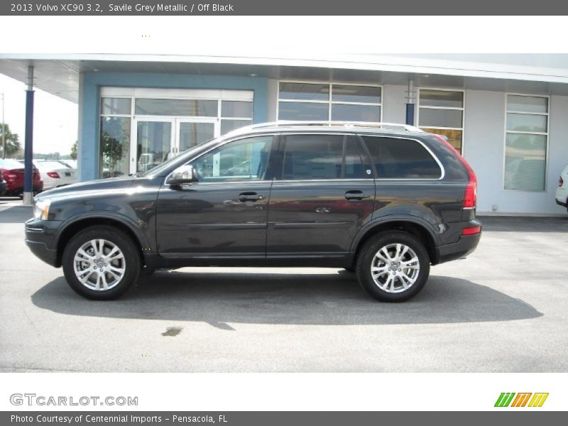Savile Grey Metallic / Off Black 2013 Volvo XC90 3.2