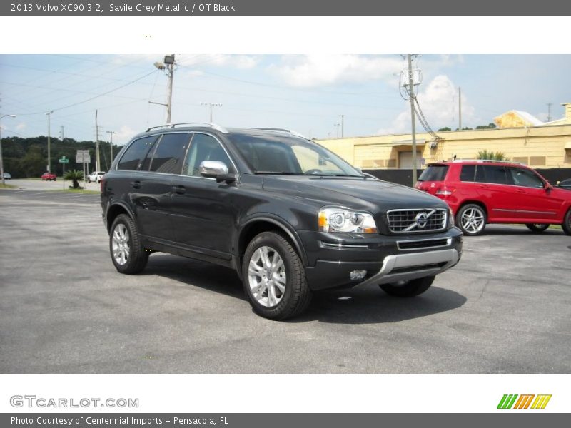 Savile Grey Metallic / Off Black 2013 Volvo XC90 3.2