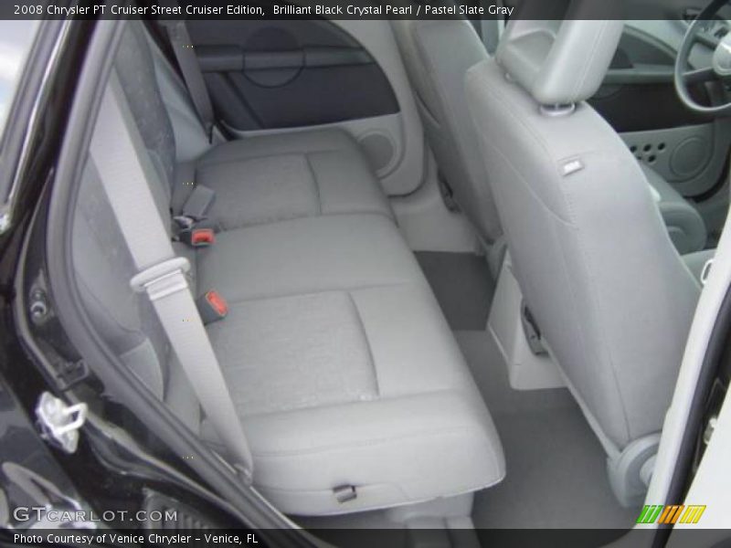Brilliant Black Crystal Pearl / Pastel Slate Gray 2008 Chrysler PT Cruiser Street Cruiser Edition