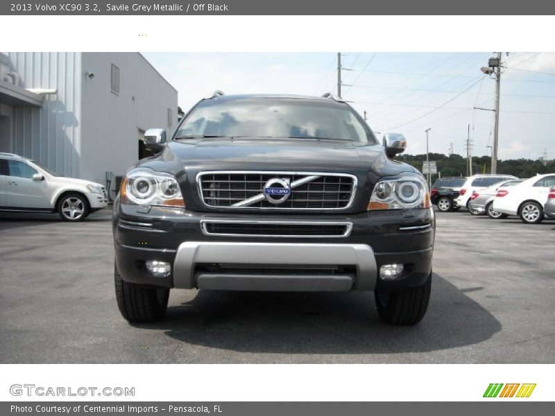 Savile Grey Metallic / Off Black 2013 Volvo XC90 3.2