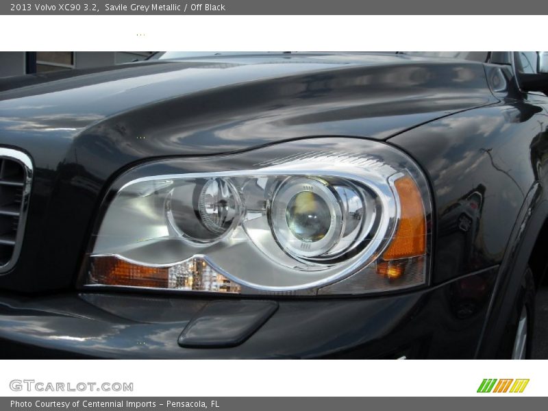 Savile Grey Metallic / Off Black 2013 Volvo XC90 3.2
