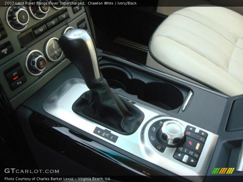 Chawton White / Ivory/Black 2007 Land Rover Range Rover Supercharged
