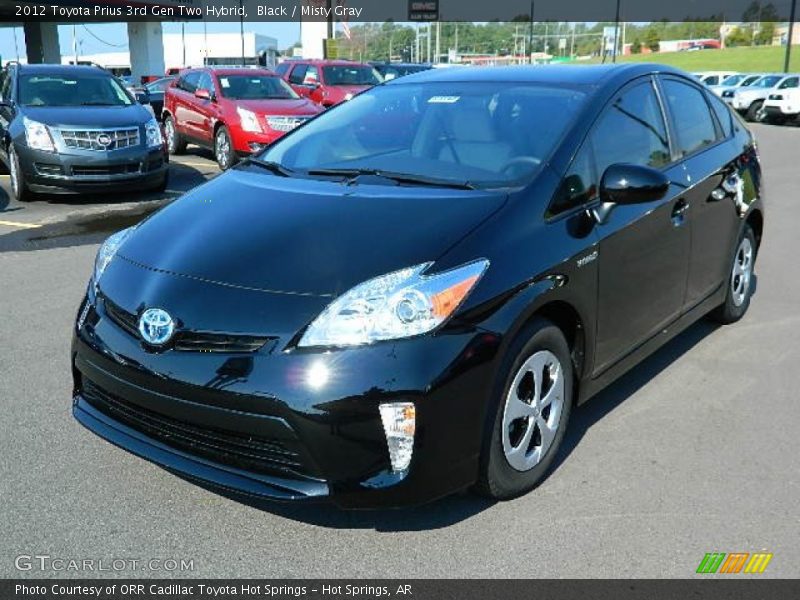 Black / Misty Gray 2012 Toyota Prius 3rd Gen Two Hybrid