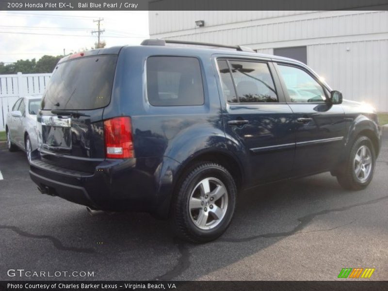 Bali Blue Pearl / Gray 2009 Honda Pilot EX-L