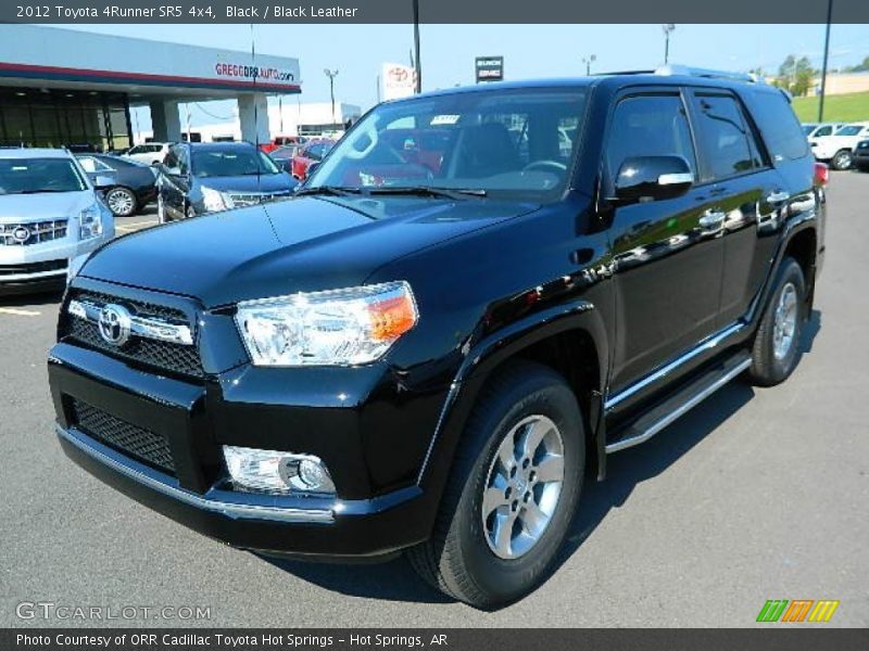 Black / Black Leather 2012 Toyota 4Runner SR5 4x4