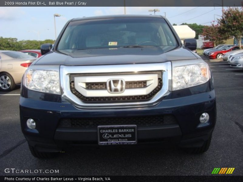 Bali Blue Pearl / Gray 2009 Honda Pilot EX-L