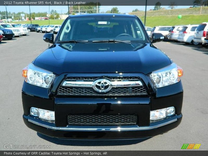 Black / Black Leather 2012 Toyota 4Runner SR5 4x4