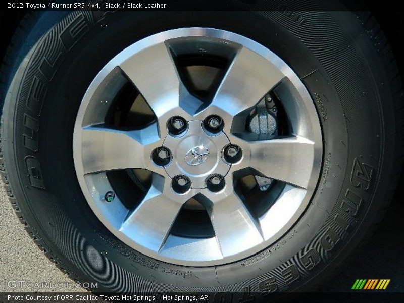 Black / Black Leather 2012 Toyota 4Runner SR5 4x4