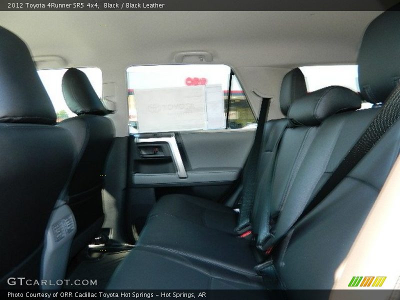 Black / Black Leather 2012 Toyota 4Runner SR5 4x4