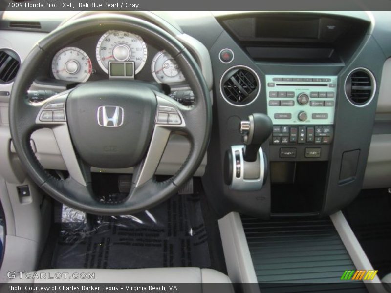 Bali Blue Pearl / Gray 2009 Honda Pilot EX-L