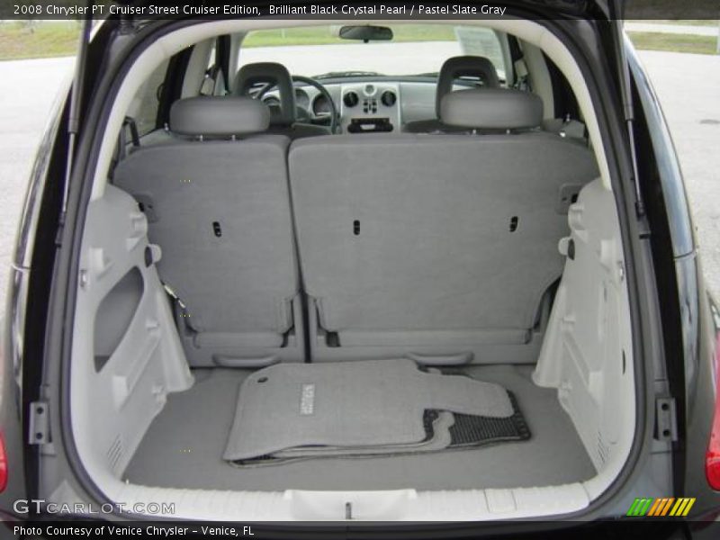 Brilliant Black Crystal Pearl / Pastel Slate Gray 2008 Chrysler PT Cruiser Street Cruiser Edition