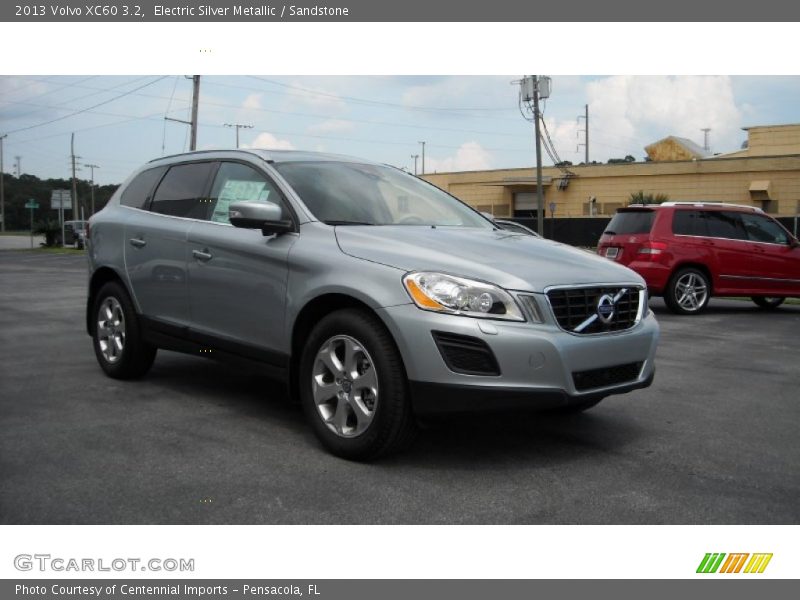 Electric Silver Metallic / Sandstone 2013 Volvo XC60 3.2